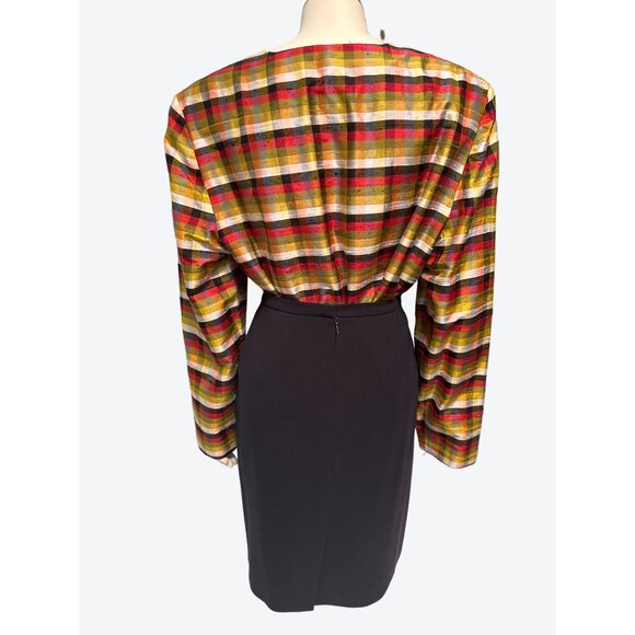 Ann Taylor Petites Basic Black Triacetate Rayon Skirt with Acetate Lining Sz 6P - Picture 4 of 13